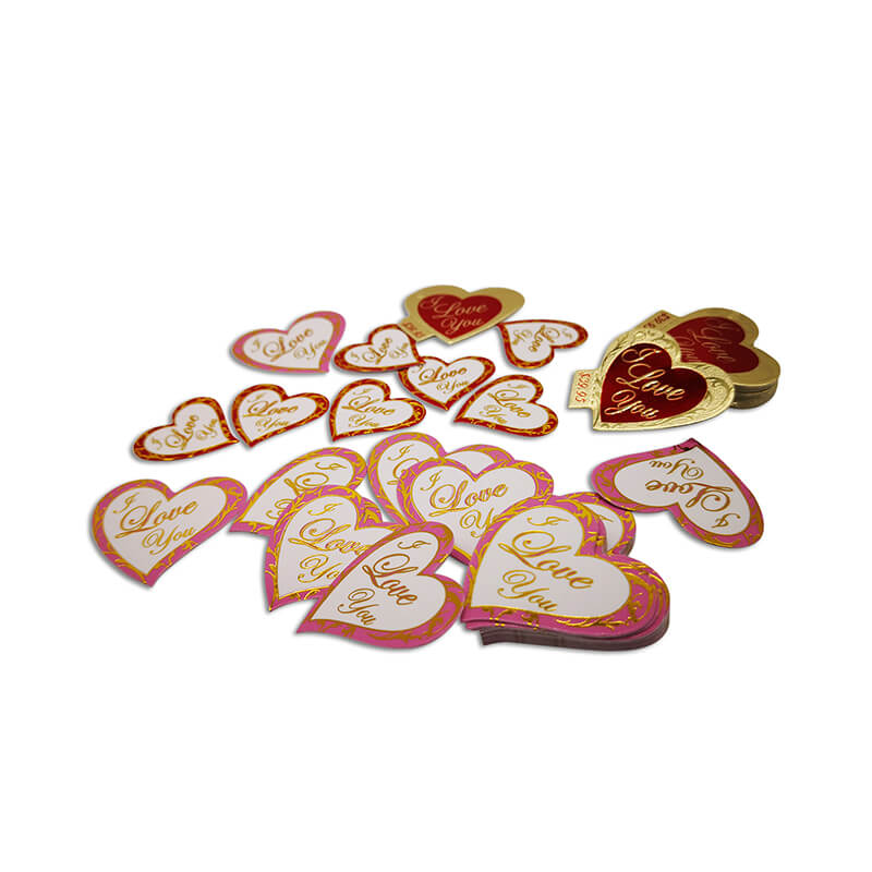 Bronzing Love Tag Personalized Gift Tags
