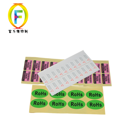 Custom Paper Adhesive Label Printed Logo Sticker For Packaging